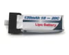 Image 2 for ProTek RC 1S Li-Poly Micro Heli/Airplane 20C Battery Pack (3.7V/130mAh)