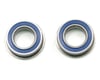 Image 1 for ProTek RC 8x14x4mm Ceramic Rubber Sealed Flanged "Speed" Bearing (2)