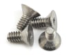 Image 1 for ProTek RC 4-40 x 1/4" Titanium Flat Head Hex Screw (4)