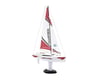 Image 1 for PlaySTEM Voyager 280 Motor-Powered RC Sailboat (Red)