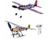 Image 1 for PlaySTEM Airplane Science Rubber Band Powered 3-in-1 Airplane Set