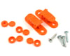Image 1 for Random Heli 5.5mm-6.5mm Skid Clamp Assembly (Orange)
