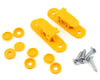 Image 1 for Random Heli 8.0mm Skid Clamp Assembly (Yellow)
