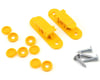 Image 1 for Random Heli 9.0mm Skid Clamp Assembly (Yellow)