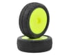 Image 1 for Raw Speed RC Autocorrect 2.2" 1/10 2WD Front Pre-Mounted Tire (Yellow) (2)