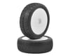 Image 1 for Raw Speed RC Stage Two 2.2" 1/10 2WD Front Pre-Mounted Tires (White) (2)