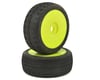 Image 1 for Raw Speed RC "Stage Two" 1/8 Buggy Pre-Mounted Tires (2) (Yellow)