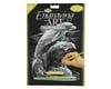 Image 2 for Royal Brush Manufacturing Engraving Art Silver Foil Dolphins