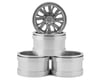 Image 1 for RC4WD Fuel Offroad FF41 8 Lug Deep Dish 2.2" Wheels (Silver) (4)