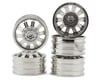 Image 1 for RC4WD Fuel Off-Road 1.9" FF60 Dually Wheels (Silver) (4) (Front & Rear)