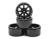 Image 1 for RC4WD Fuel Offroad Maverick 1.9 Aluminum Beadlock Rock Crawler Wheel (4) (Black)