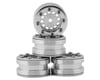 Image 1 for RC4WD Rage V2 1.0" Beadlock Wheels (Silver) (4)