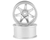 Image 1 for RC Art Evolve GF 6-Spoke Drift Wheels (Matte Silver) (2)