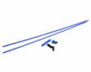 Image 1 for Racers Edge Aluminum Antenna Mount (Blue)