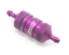 Image 1 for Racers Edge Large Fuel Filter (Purple)