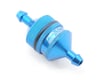 Image 1 for Racers Edge Small Fuel Filter (Blue)