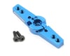 Image 1 for Racers Edge Aluminum Pro Adjustable Double Arm JR Servo Horn (Blue)