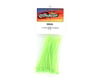 Image 2 for Racers Edge 4" Flourescent Green Zip Tie Wraps (30)