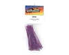 Image 2 for Racers Edge 4" Purple Zip Tie Wraps (30)