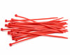 Image 1 for Racers Edge 7.5" Hot Red Zip Tie Wraps (25)