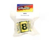 Image 2 for Racers Edge #8 Race Car Numbers (Black/Yellow)