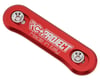 Image 1 for RC Project Ergal Aluminum One Piece Wing Button (Red)
