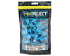 Image 2 for RC Project Tire Gluing Rubber Bands (Blue) (4) (1/8 & 1/10)