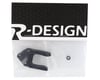 Image 2 for R-Design Carbon Flat Plate Wheelie Bar Single Wheel Mount (5g)