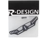 Image 2 for R-Design 1/10 Drift Carbon Fiber Universal Front Bumper (Twill Weave)