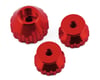 Image 1 for R-Design Sanwa M17 Precision Dial & Handle Nuts (Red)