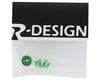 Image 2 for R-Design Sanwa M17 Precision Dial & Handle Nuts (Green)