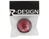 Image 2 for R-Design Futaba 10PX/7PX/4PX 10 Spoke Ultrawide Steering Wheel (Red)