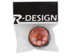 Image 2 for R-Design Futaba 10PX/7PX/4PX 5 Hole Ultrawide Steering Wheel (Orange)