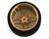 Image 1 for R-Design Sanwa M12/Flysky NB4 10 Spoke Ultrawide Steering Wheel (Gold)