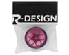 Image 2 for R-Design Sanwa M12/Flysky NB4 5 Hole Ultrawide Steering Wheel (Pink)
