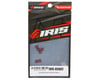Image 2 for IRIS ONE 6x3x0.5mm Washers (Red) (8)