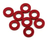 Image 1 for IRIS ONE 6x3x1.0mm Washers (Red) (8)