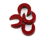 Image 1 for IRIS ONE 6x3x2mm Open Washers (Red) (4)