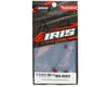 Image 2 for IRIS ONE 6x3x2mm Open Washers (Red) (4)