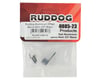 Image 2 for Ruddog Aluminum Offset Servo Horn (Black) (23T - JR/Airtronics/KO)