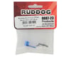 Image 2 for Ruddog Aluminum Offset Servo Horn (Blue) (23T - JR/Airtronics/KO)