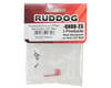 Image 2 for Ruddog Aluminum Offset Servo Horn (Red) (23T - JR/Airtronics/KO)