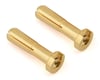 Image 1 for Ruddog 4mm Gold Male Bullet Plug (2) (10mm Long)