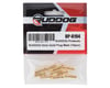 Image 2 for Ruddog 5mm Gold Male Bullet Plug (10)