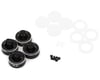 Image 1 for Revolution Design RC8B4.1 Aluminum Ultra Shock Cap Set (Black) (4)