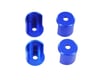 Image 1 for Redcat Aluminum Shock Absorber Protective Cap Set (Blue) (4)