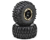 Image 1 for Redcat Pre-Mounted Crawler Tire w/Secure Ring Rim (2)