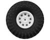 Image 3 for Redcat Ascent Pre-Mounted MT-9 Mud Terrain 1.9" Crawler Tires (White) (2)