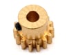 Image 1 for Redcat Brass Pinion Gear w/3mm Grub Screw (15T)