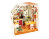 Image 1 for Robotime Rolife Jason's Kitchen Miniature Dollhouse 3D Wooden Kit